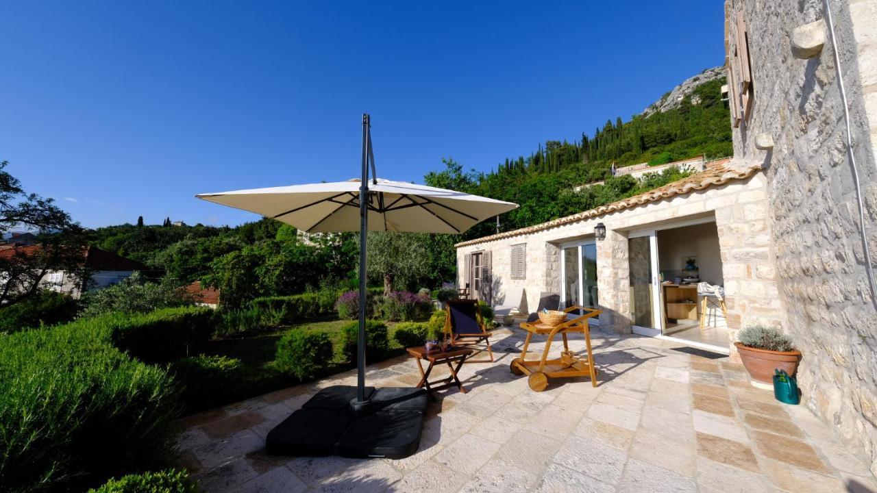 Charming Sea View "Villa Divine" - 2Min From The Sea Lopud Exterior photo