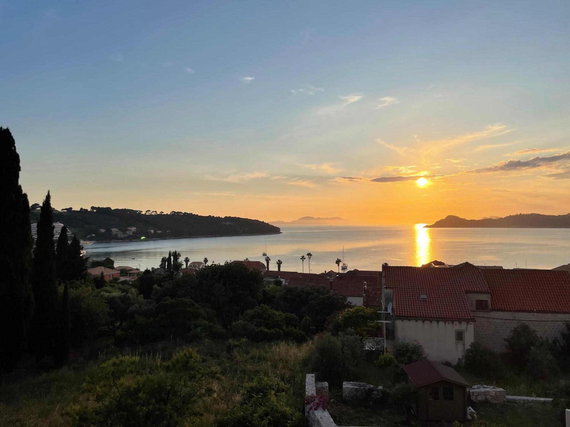 Charming Sea View "Villa Divine" - 2Min From The Sea Lopud Exterior photo